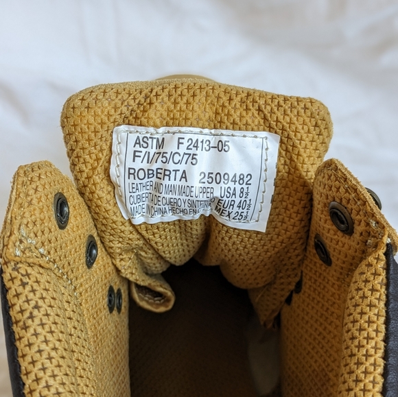 Brahma steel toe work boot size 8.5 - Picture 5 of 6